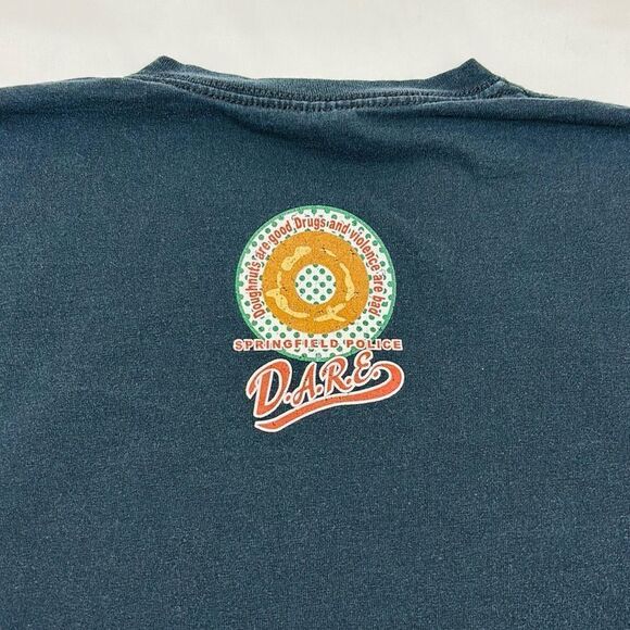 Vintage D.A.R.E. Drug Free Crispy Cream Parody Short Sleeve Tee - Picture 5 of 6